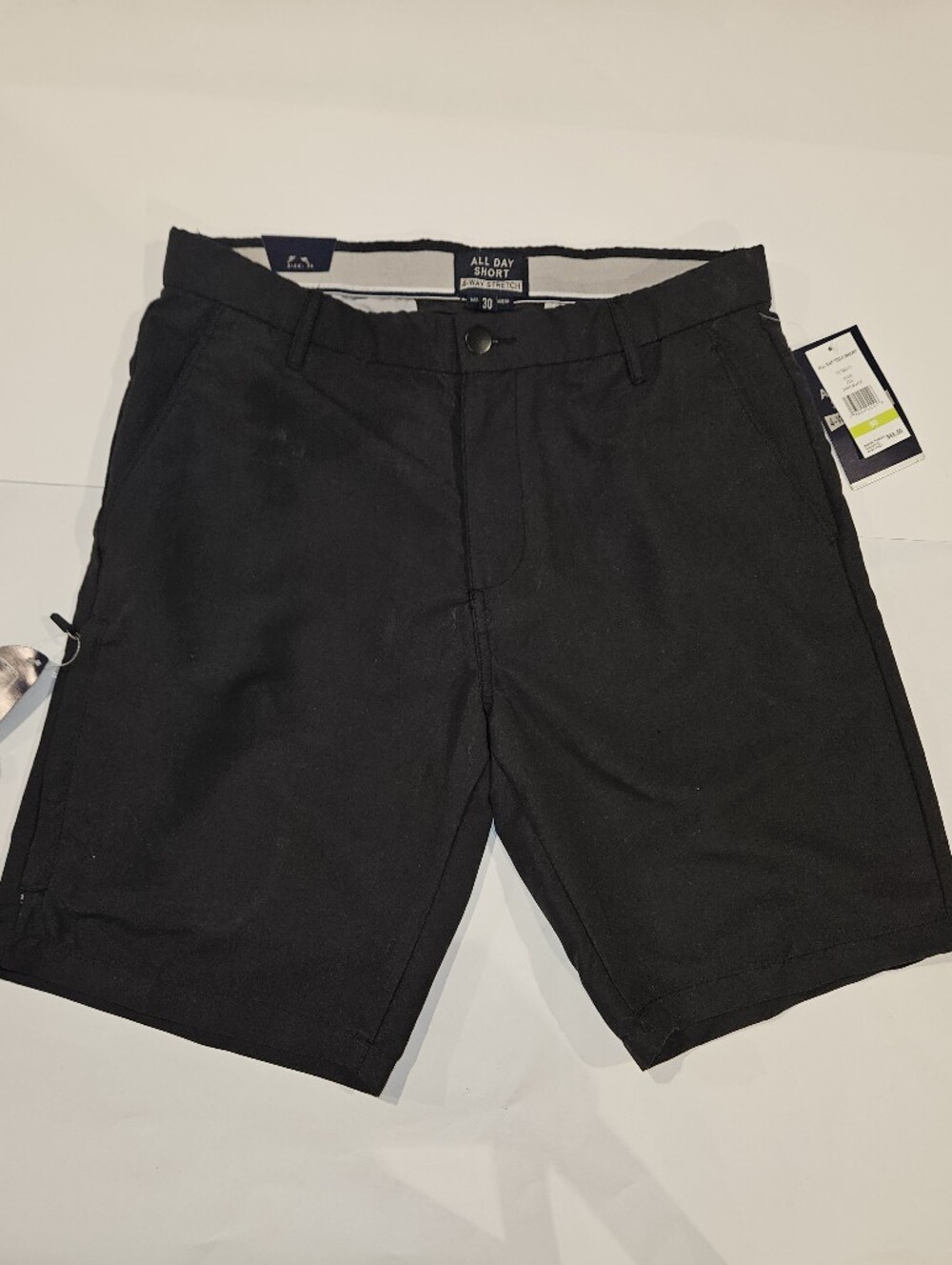 All Day Short 4 Way Stretch Men's Black Performance Shorts